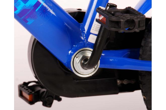 Paw Patrol Kinderfahrrad - Jungen - 14 Zoll - Rot Blau