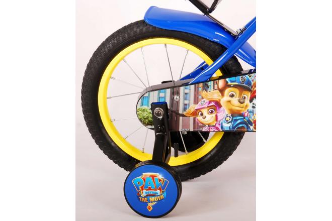 Paw Patrol Kinderfahrrad - Jungen - 14 Zoll - Rot Blau