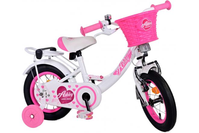 Volare Ashley Kinderfahrrad - Mädchen - 12 Zoll - Weiß