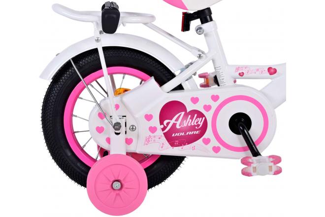 Volare Ashley Kinderfahrrad - Mädchen - 12 Zoll - Weiß