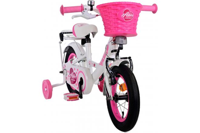 Volare Ashley Kinderfahrrad - Mädchen - 12 Zoll - Weiß