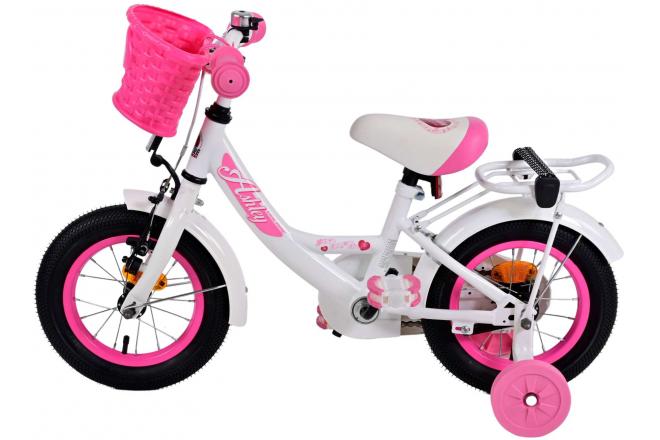 Volare Ashley Kinderfahrrad - Mädchen - 12 Zoll - Weiß