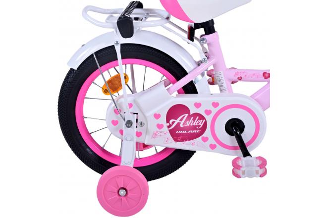 Volare Ashley Kinderfahrrad - Mädchen - 14 Zoll - Rosa