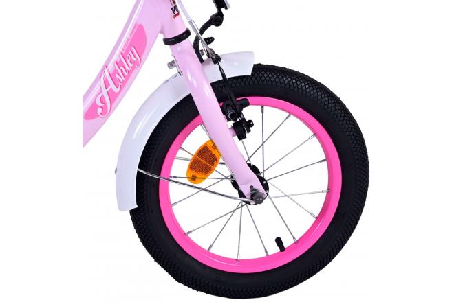 Volare Ashley Kinderfahrrad - Mädchen - 14 Zoll - Rosa