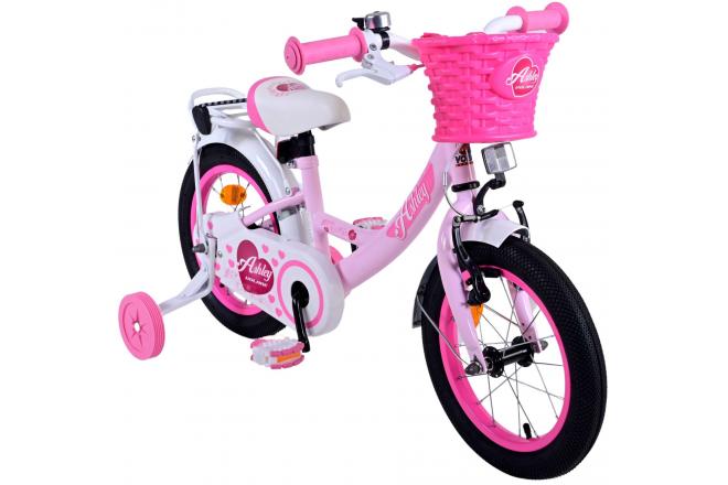 Volare Ashley Kinderfahrrad - Mädchen - 14 Zoll - Rosa