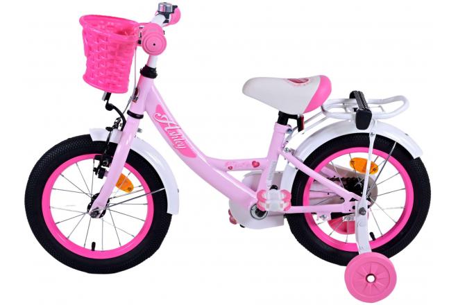 Volare Ashley Kinderfahrrad - Mädchen - 14 Zoll - Rosa