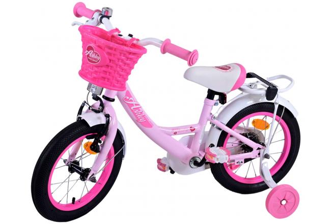 Volare Ashley Kinderfahrrad - Mädchen - 14 Zoll - Rosa