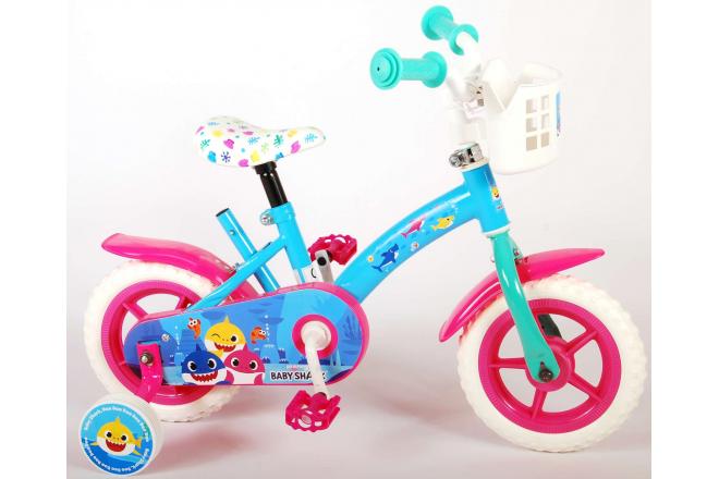 Ocean Kinderfahrrad - Unisex - 10 Zoll - Rosa Blau - Fester Gang