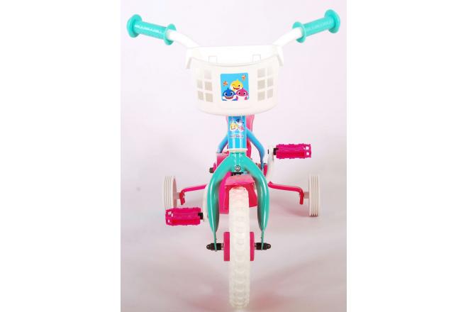 Ocean Kinderfahrrad - Unisex - 10 Zoll - Rosa Blau - Fester Gang