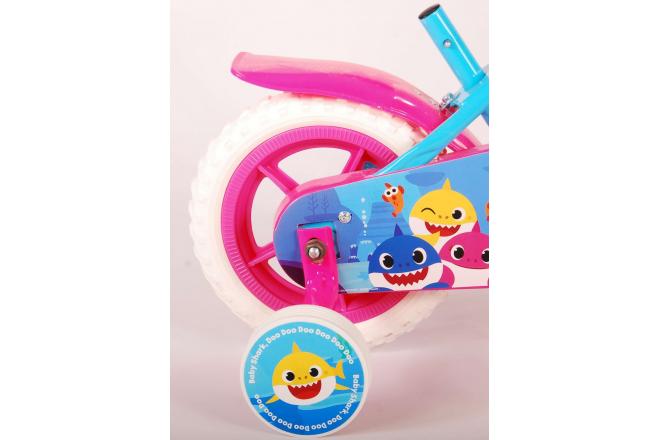 Ocean Kinderfahrrad - Unisex - 10 Zoll - Rosa Blau - Fester Gang