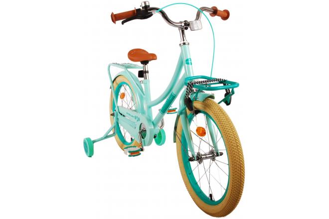 Volare Excellent Kinderfahrrad - Mädchen - 18 Zoll - Grün - 95% montiert