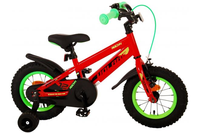 Volare Rocky Kinderfahrrad - Jungen - 12 Zoll - Rot