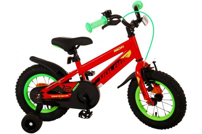 Volare Rocky Kinderfahrrad - Jungen - 12 Zoll - Rot