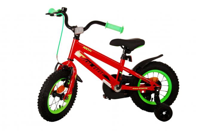 Volare Rocky Kinderfahrrad - Jungen - 12 Zoll - Rot