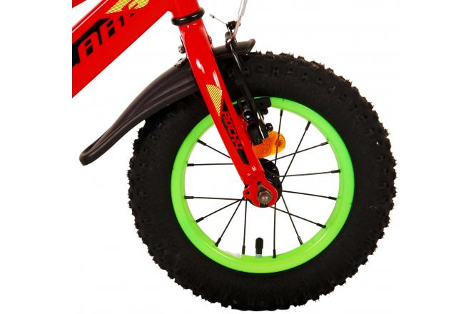 Volare Rocky Kinderfahrrad - Jungen - 12 Zoll - Rot