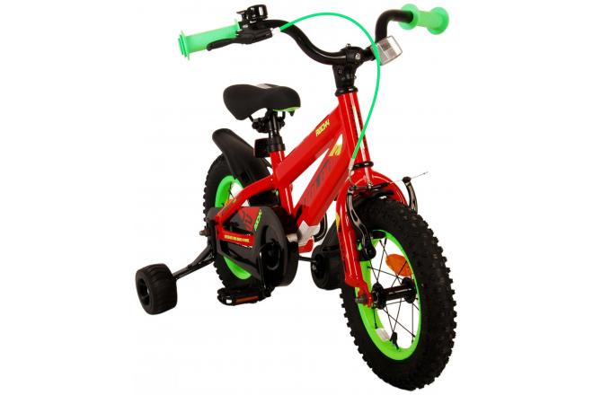 Volare Rocky Kinderfahrrad - Jungen - 12 Zoll - Rot