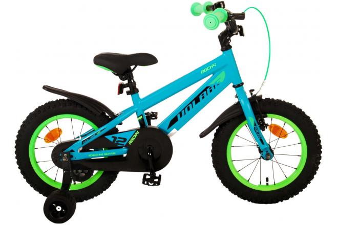 Volare Rocky Kinderfahrrad - Jungen - 14 Zoll - Grün