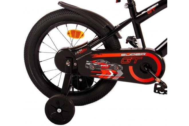 Volare Super GT Kinderfahrrad - Jungen - 16 Zoll - Rot