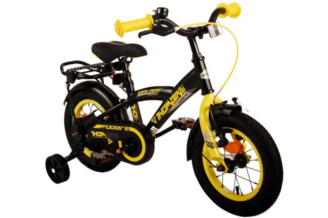 Volare Thombike Kinderfahrrad - Jungen - 12 Zoll - Schwarz Gelb