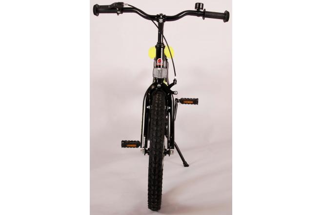 Volare Sportivo Kinderfahrrad - Jungen - 18 Zoll - Neongelb Schwarz