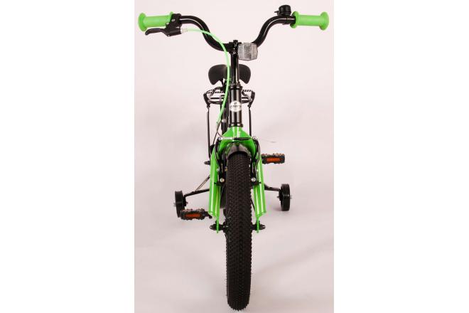 Volare Thombike Kinderfahrrad - Jungen - 16 Zoll - Schwarz Grün