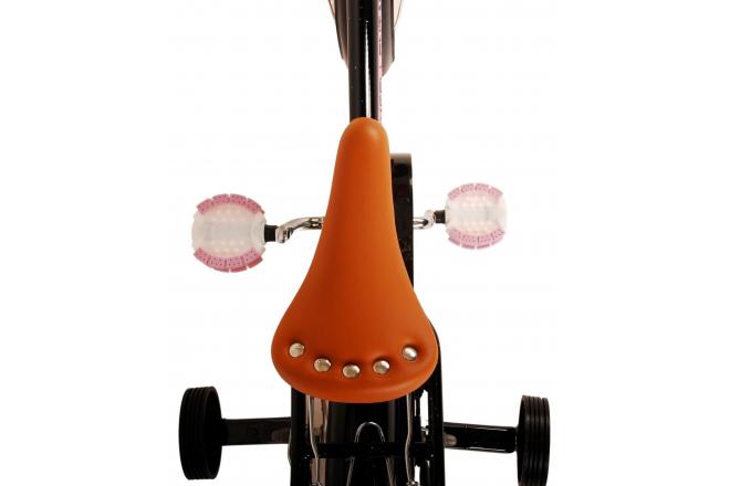 Volare Excellent Kinderfahrrad - Mädchen - 12 Zoll - Schwarz