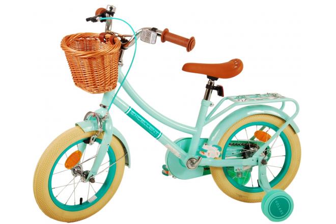 Volare Excellent Kinderfahrrad - Mädchen - 14 Zoll - Grün