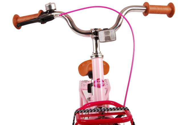 Volare Excellent Kinderfahrrad - Mädchen - 16 Zoll - Rosa - 95% montiert