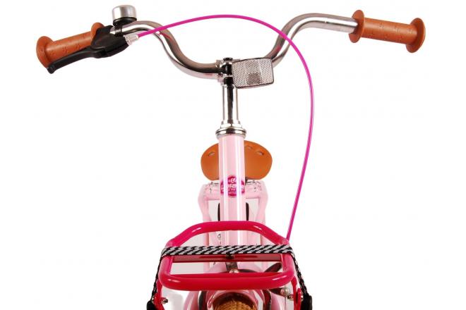 Volare Excellent Kinderfahrrad - Mädchen - 18 Zoll - Pink - 95% montiert