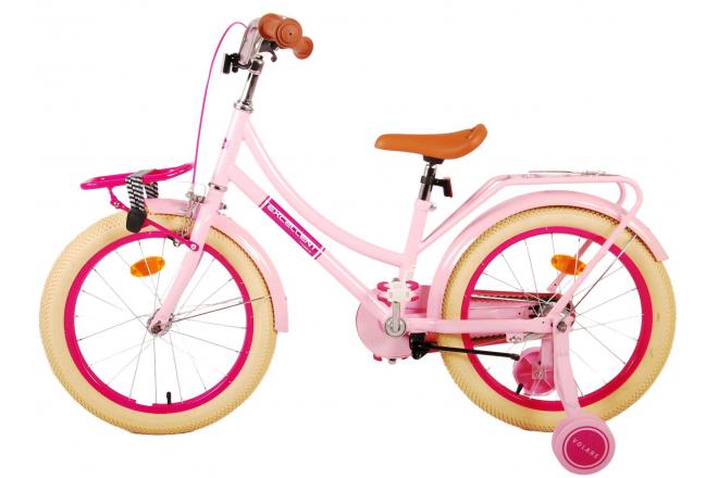 Volare Excellent Kinderfahrrad - Mädchen - 18 Zoll - Pink - 95% montiert