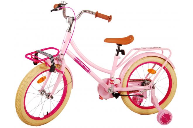 Volare Excellent Kinderfahrrad - Mädchen - 18 Zoll - Pink - 95% montiert