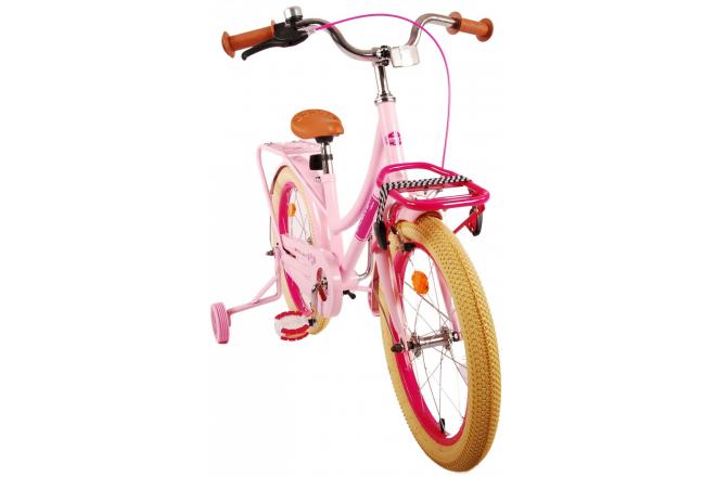 Volare Excellent Kinderfahrrad - Mädchen - 18 Zoll - Pink - 95% montiert