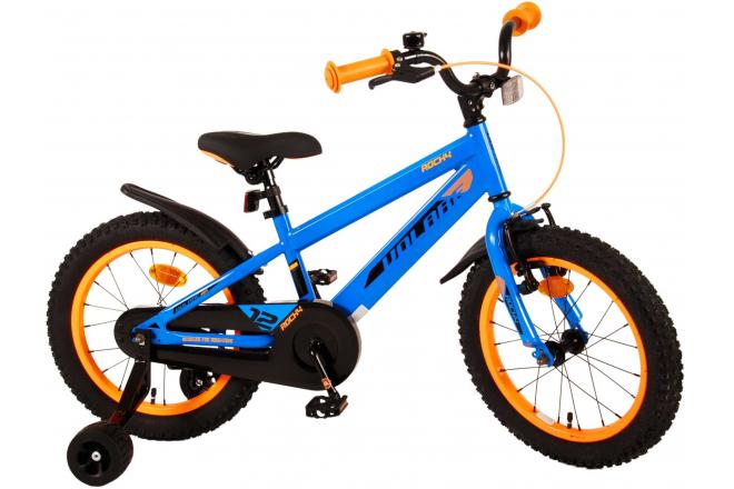 Volare Rocky Kinderfahrrad - Jungen - 16 Zoll - Blau