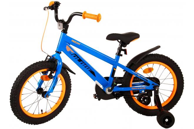 Volare Rocky Kinderfahrrad - Jungen - 16 Zoll - Blau