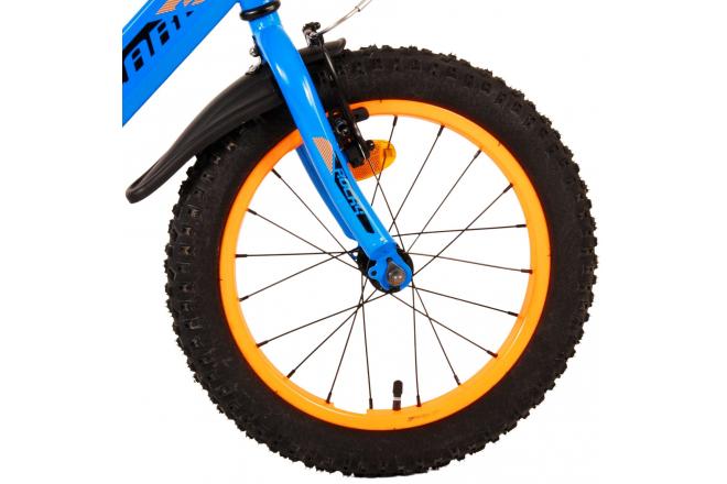 Volare Rocky Kinderfahrrad - Jungen - 16 Zoll - Blau