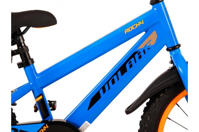 Volare Rocky Kinderfahrrad - Jungen - 16 Zoll - Blau