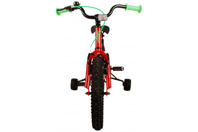 Volare Rocky Kinderfahrrad - Jungen - 16 Zoll - Rot