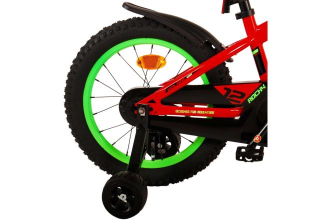 Volare Rocky Kinderfahrrad - Jungen - 16 Zoll - Rot