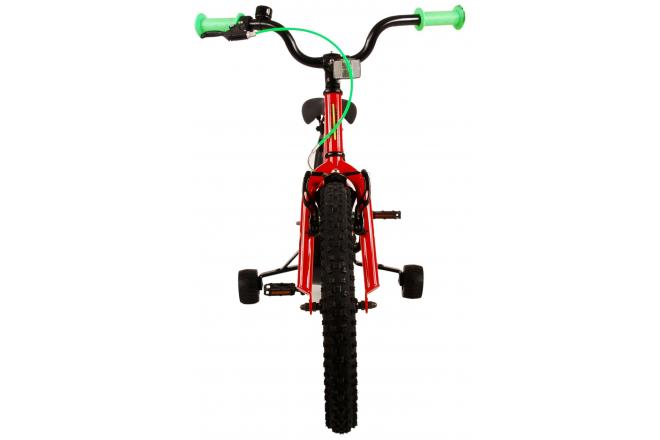 Volare Rocky Kinderfahrrad - Jungen - 18 Zoll - Rot