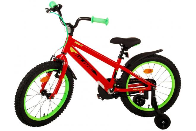 Volare Rocky Kinderfahrrad - Jungen - 18 Zoll - Rot