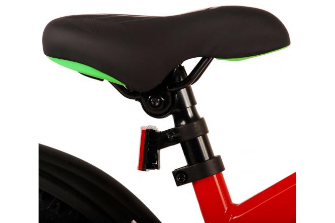 Volare Rocky Kinderfahrrad - Jungen - 18 Zoll - Rot