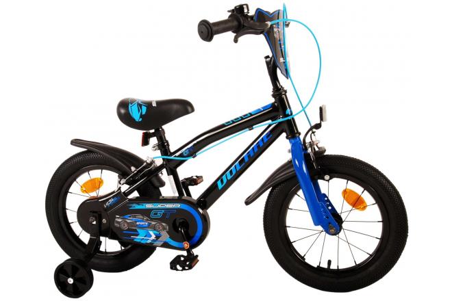 Volare Super GT Kinderfahrrad - Jungen - 14 Zoll - Grün - Zwei Handbremsen