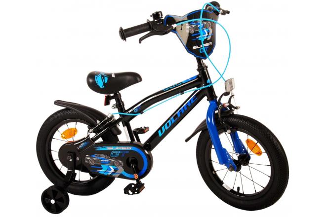 Volare Super GT Kinderfahrrad - Jungen - 14 Zoll - Grün - Zwei Handbremsen