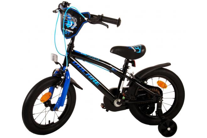 Volare Super GT Kinderfahrrad - Jungen - 14 Zoll - Grün - Zwei Handbremsen