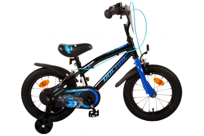 Volare Super GT Kinderfahrrad - Jungen - 14 Zoll - Grün - Zwei Handbremsen