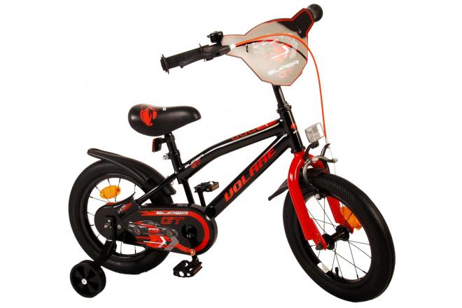 Volare Super GT Kinderfahrrad - Jungen - 14 Zoll - Rot