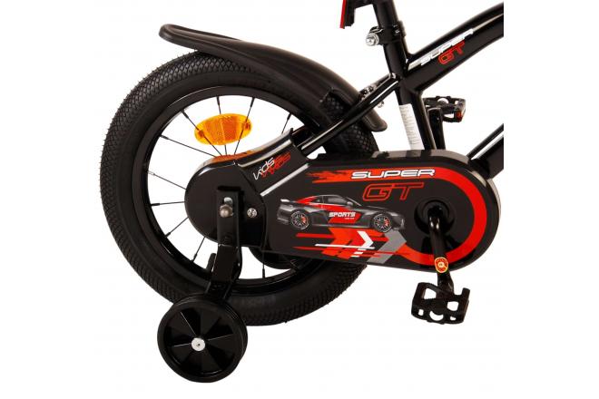 Volare Super GT Kinderfahrrad - Jungen - 14 Zoll - Rot