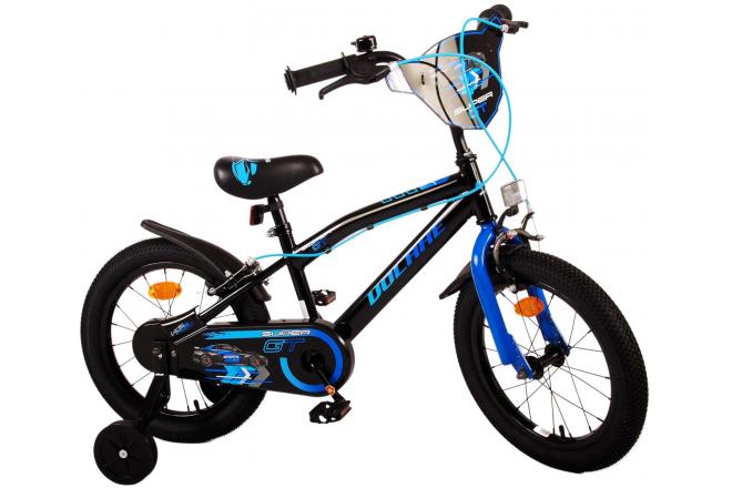 Volare Super GT Kinderfahrrad - Jungen - 16 Zoll - Blau - Zweihandbremsen