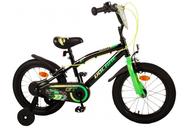 Volare Super GT Kinderfahrrad - Jungen - 16 Zoll - Grün- Zweihandbremsen