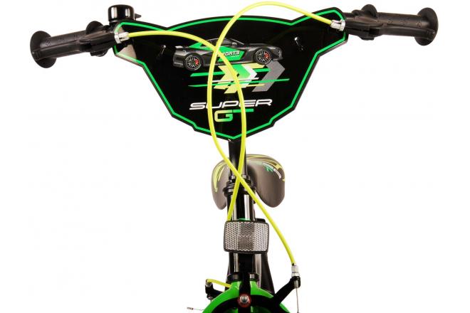 Volare Super GT Kinderfahrrad - Jungen - 16 Zoll - Grün- Zweihandbremsen